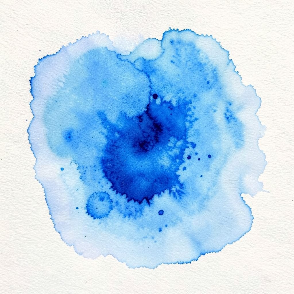 Aquarel·la d'una ciutat fluvial amb ponts i tons càlids